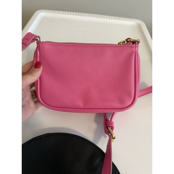 Lot of 3 Small Purse Bags Used Michigan State, Pink And Black - Picture 4 of 4